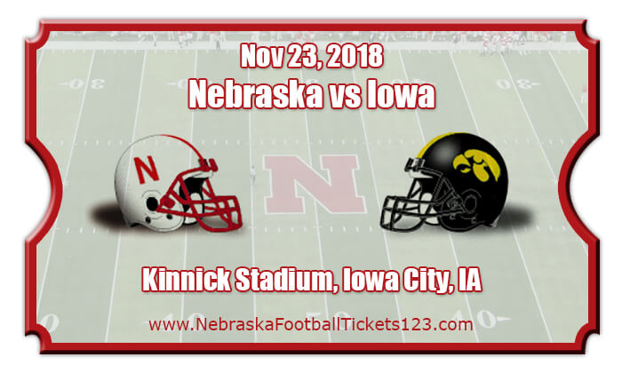 Nebraska Cornhuskers Vs Iowa Hawkeyes Football Tickets | Nov 23, 2018