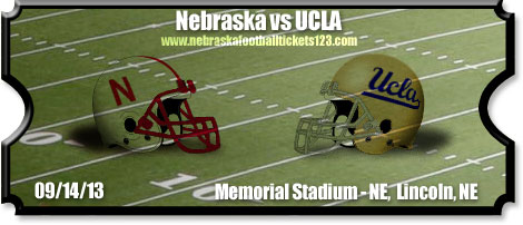 Nebraska Cornhuskers Vs UCLA Bruins Football Tickets | 09/14/13